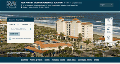 Desktop Screenshot of fourpointsjacksonvillebeach.com